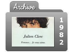 Julien Clerc 1982
