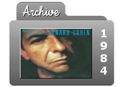 Leonard Cohen 1984