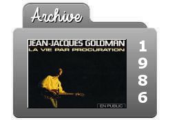 Jean Jacques Goldman  1986