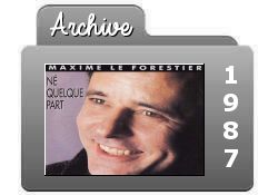 Maxime Le Forestier 1987