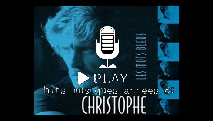 Christophe - Les mots bleus