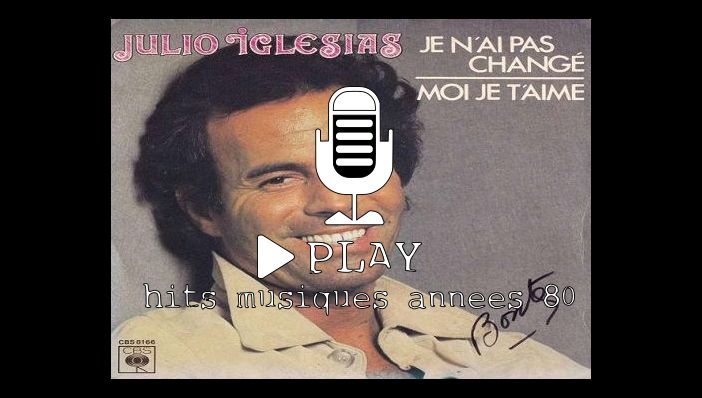 Julio Iglesias Je n'ai pas changé