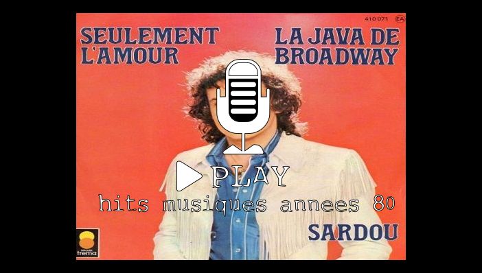 Michel Sardou La java de Broadway