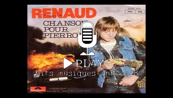 Renaud Chanson pour Pierrot