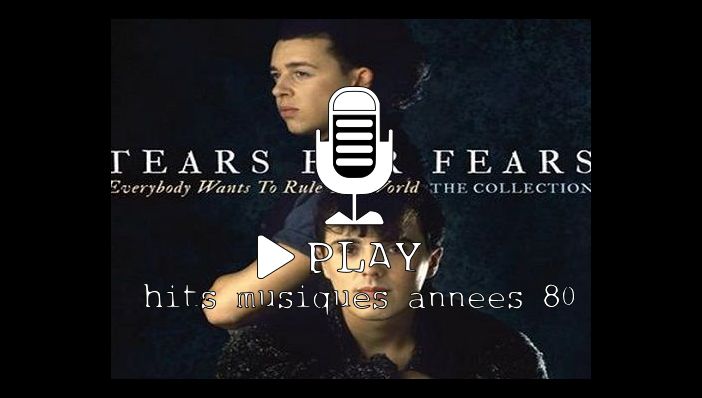 Tears For Fears Everybody Wants To Rule The World